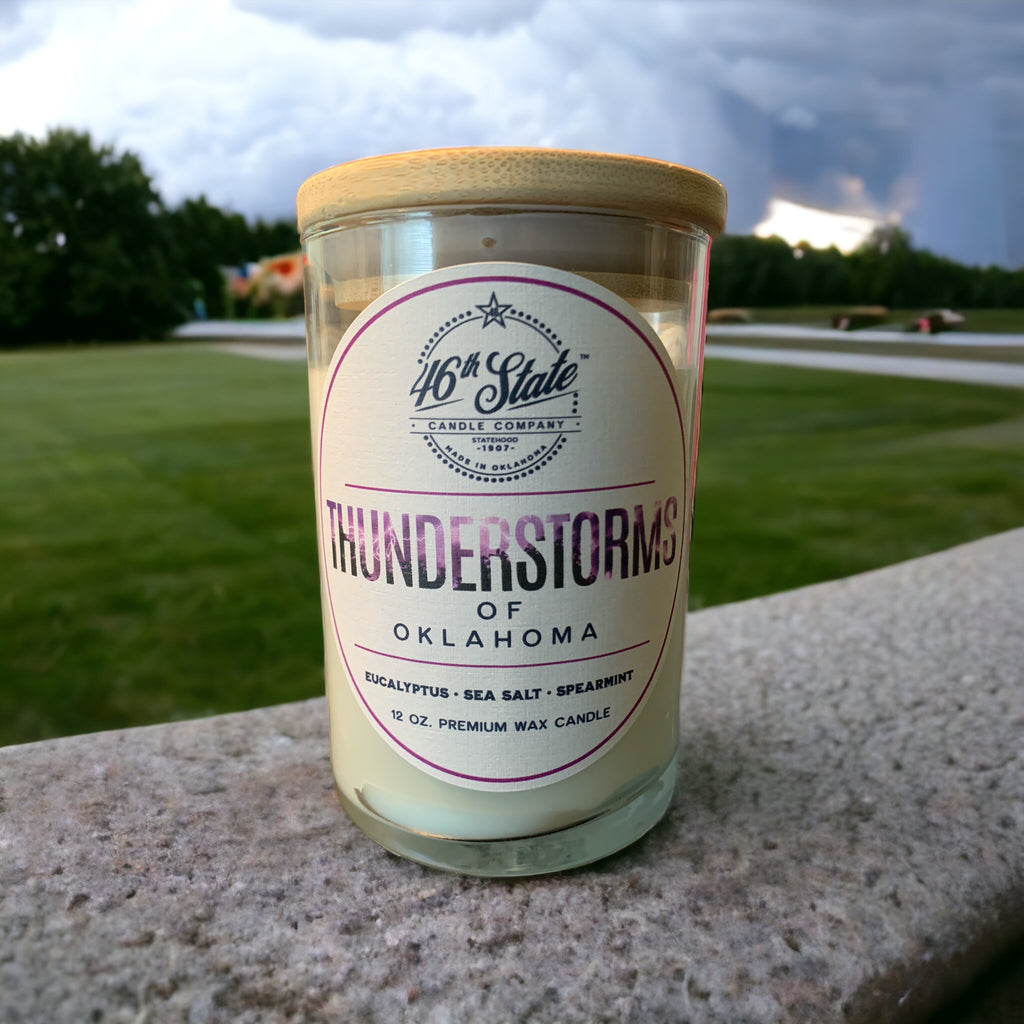 Thunderstorms of Oklahoma Soy Wax Candle